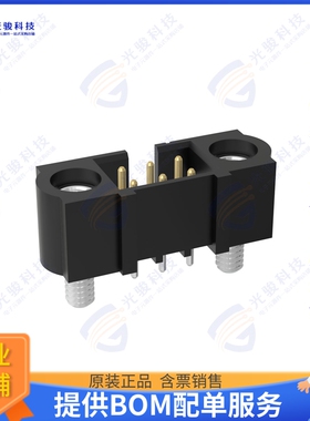 M80-5090642 连接器3+3 POS M DIL SHORT TAIL JKSCRW