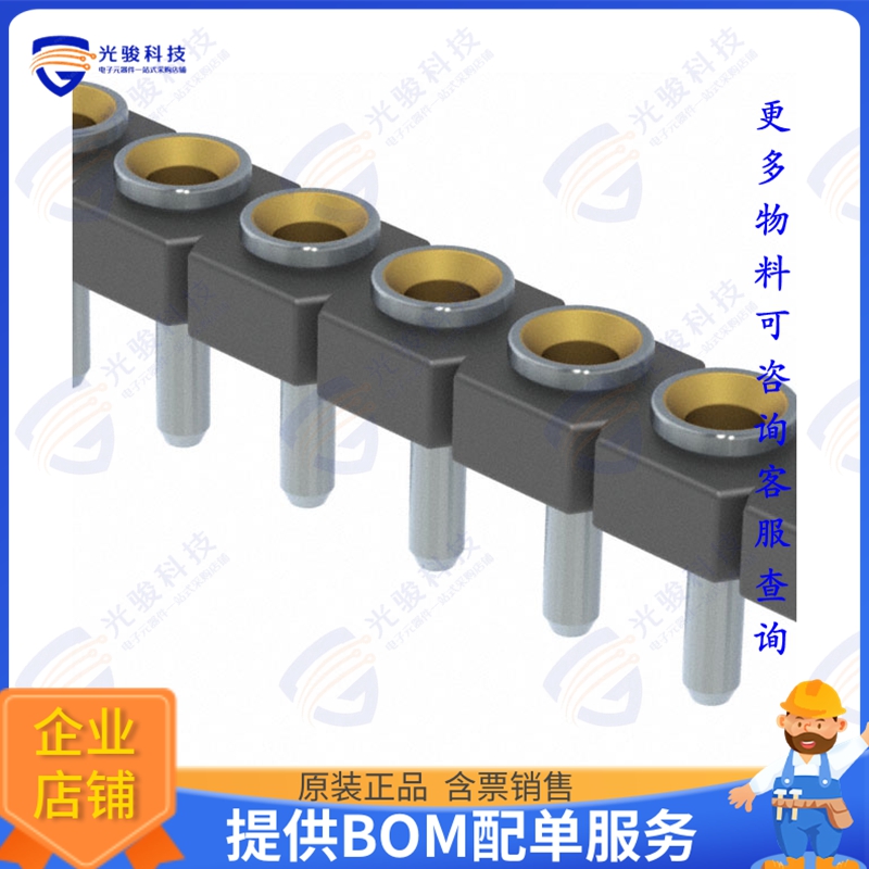 SL-109-T-19 连接器CONN RCPT 9POS 0.1 GOLD PCB