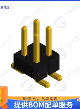 PHDD-SS004G1ABOGE-B005 连接器MALE HEADER VERTICAL SMD 4POS G