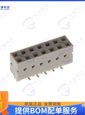 91615-305LF 连接器CONN RCPT 10POS 0.1 GOLD SMD