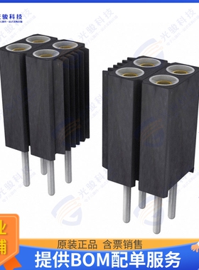 803-87-020-10-005101 连接器CONN SOCKET 20POS 0.1 GOLD PCB
