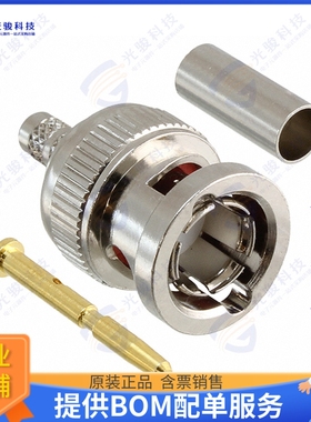 112955-11 连接器CONN BNC PLUG STR 75 OHM CRIMP