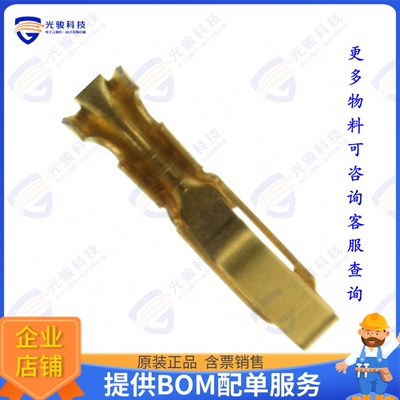 350980-3 连接器CONN SOCKET 18-24AWG CRIMP GOLD