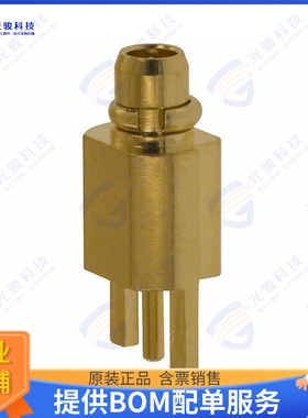 262106 连接器CONN MMCX PLUG STR 50OHM EDGEMNT