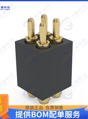 855-22-004-30-041101 连接器.050  PITCH DOUBLE ROW, SPRING-L