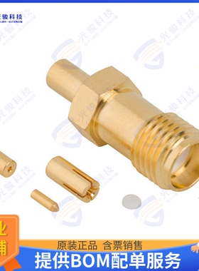 901-10761 连接器SMA STRAIGHT CRIMP FEMALE JACK 0