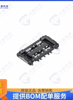 AXF363500A 连接器CONN SOCKET 6POS SMD GOLD
