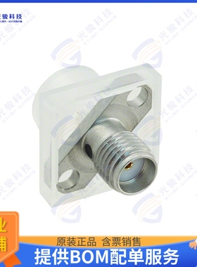 1052902-1 连接器CONN SMA RCPT STR 50 OHM SOLDER