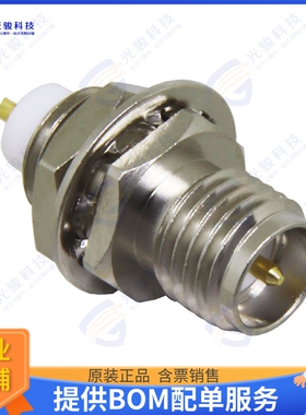 CONREVSMA004 连接器CONN RPSMA RCPT STR 50OHM SOLDER