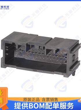 349610386 连接器MINI50 RAHDR 38CKT BLACK POL A T
