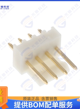 G861AB04221T2EU 连接器WAFER 2.54MM PITCH STR DIP,1X4PI
