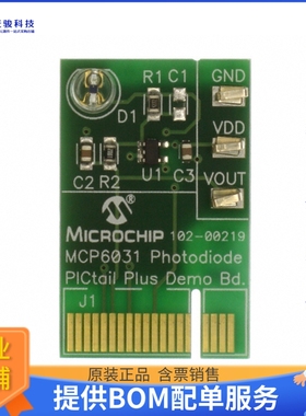 MCP6031DM-PTPLS【BOARD DEMO MCP6031 PHOTODIODE】评估和演示