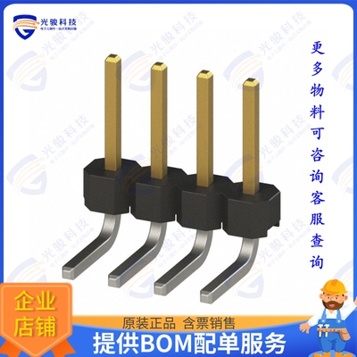 951104-7622-AR 连接器CONN HEADER R/A 4POS 2MM