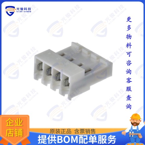 3-641220-4 连接器CONN RCPT 4POS IDC 24AWG GOLD