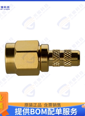 RP-3000-1C1 连接器RP SMA MALE CRIMP; 50 OHMS