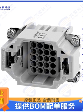 C146 10A024 000 9连接器 INSERT MALE 24POS+1GND CRIMP