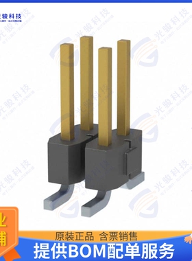 TSM-102-01-SM-DV 连接器CONN HEADER SMD 4POS 2.54MM