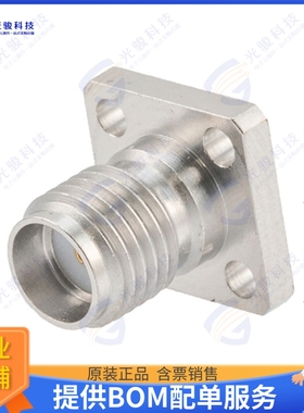 PE45562 连接器SMA(F) FLD RPL 4HOLE 0.015  PIN