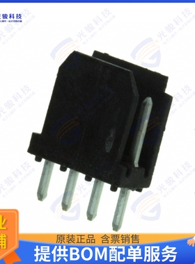 76384-404LF 连接器CONN HEADER VERT 4POS 2.54MM