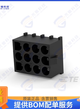 1-641974-1 连接器CONN HEADER VERT 12POS 6.35MM