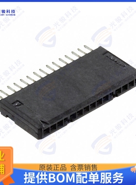 5-104192-4 连接器CONN RCPT 15POS 0.05 GOLD PCB