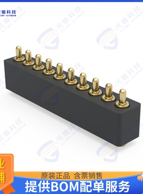 854-22-010-30-004101 连接器LOW-PROFILE .050  PITCH SMT SPRI