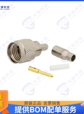 PE44090 连接器Mini UHF Male Connector Crimp/So