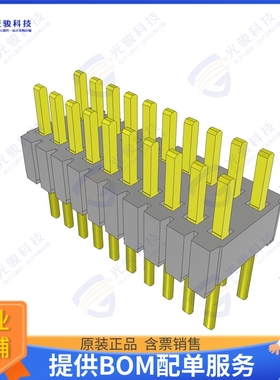 MTMS-110-02-T-D-100 连接器CONN HDR .050  20POS
