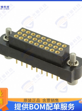 M83-LFT1F2N27-0000-000 连接器CONN RCPT 27POS 0.079 GOLD PCB