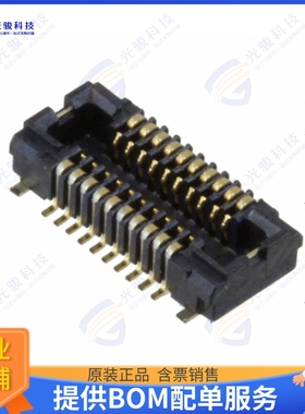 AXT320124 连接器CONN SOCKET 20POS SMD GOLD