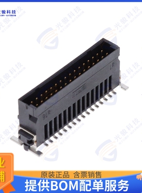 254416-E 连接器SMC M VERT Q 32POS SMT 4.85MM