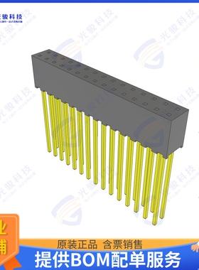 SQT-115-02-L-D 连接器CONN RCPT 30POS 0.079 GOLD PCB