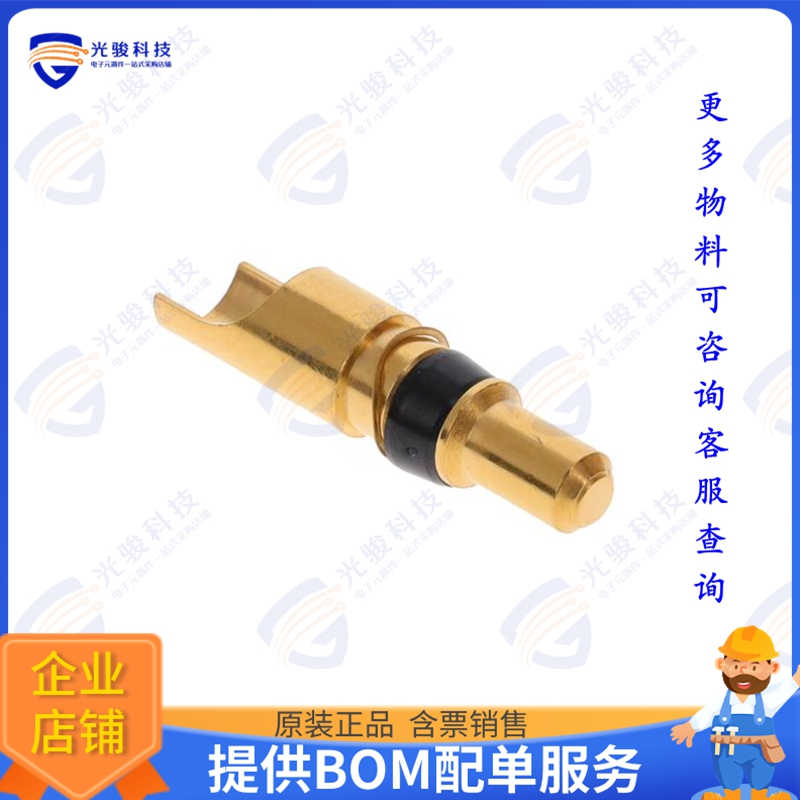 MS4008D连接器 CONTACT PIN 8AWG GOLD SOLDER