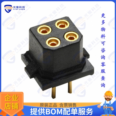 M80-8870405 连接器CONN RCPT 4POS 0.079 GOLD PCB