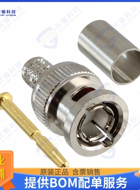 112957-11 连接器CONN BNC PLUG STR 75 OHM CRIMP