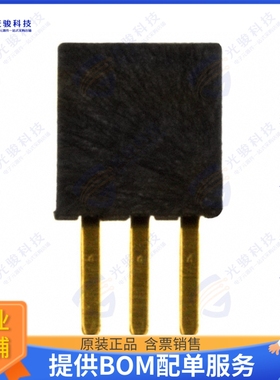 LPPB031NFFN-RC 连接器CONN HDR 3POS 0.05 GOLD PCB