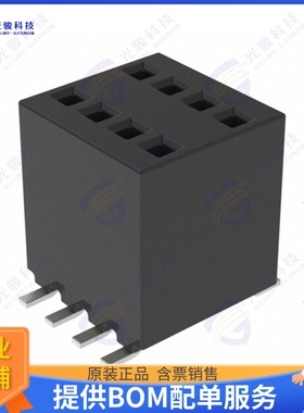 RSM-125-02-LM-S 连接器SURFACE-MOUNT MICRO SOCKET, 0.05