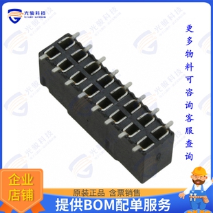 963216-2000-AR-PR 连接器CONN RCPT 16POS 0.1 GOLD SMD