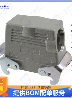 H16B-TGBH-PG29连接器 CONN HOOD TOP ENTRY SZ16B PG29