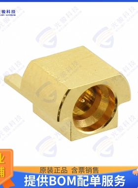 SMP-MSFD-PCE-1 连接器CONN SMP JACK STR 50OHM EDGE MNT