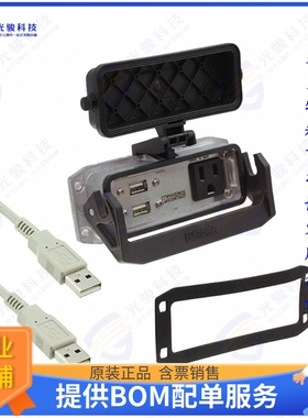 1415779连接器 HVYPRT W/2 USB A FML & 120V OTL
