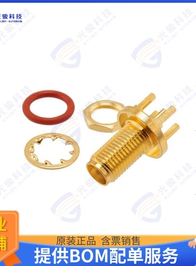 PE51721 连接器SMA Female Bulkhead Mount Commer