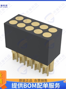 857-10-010-10-003000 连接器.050  PITCH DOUBLE ROW SOLDERCUP