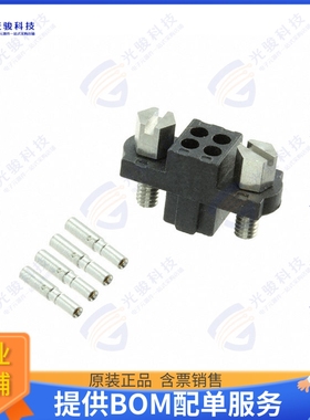 M80-4600442 连接器CONN RCPT 4POS CRIMP 22AWG GOLD