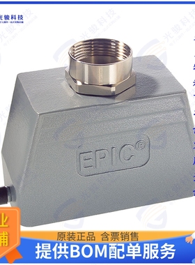 100809NP连接器 CONN HOOD HB16 TE NPT3/4