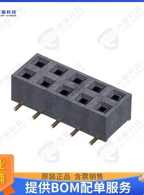 M20-7810545R 连接器CONN RCPT 10POS 0.1 GOLD SMD