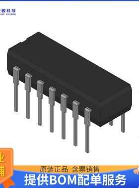 MC400L逻辑芯片《IC GATE N2CH 4-INP 14CDIP》