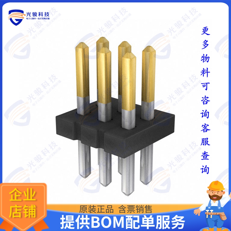 FTS-103-01-F-D 连接器CONN HEADER VERT 6POS 1.27MM