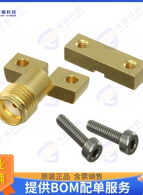 32K243-40ML5 连接器CONN SMA JACK STR 50OHM EDGE MNT