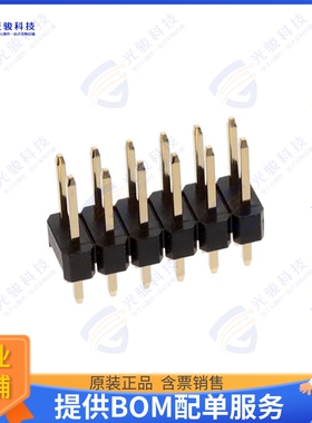 G800W590018EU 连接器PIN HEADER 2.54MM PITCH STR DIP,